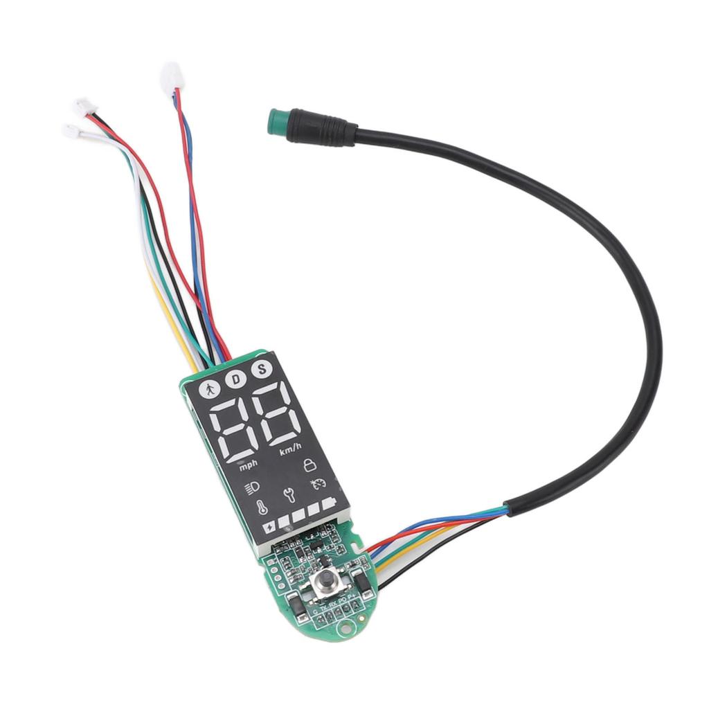 Electric Scooter Circuit Board ABS Waterproof Electric Scooter Dashboard Circuit Board Replacement