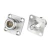 1Pcs N Type Female To Sma Female Water Proof Flange Connector Sma To N Female O-Ring Washer