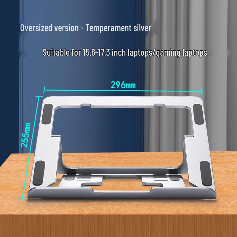 Aluminum Alloy Foldable Laptop Stand Holder for Office/Desktop