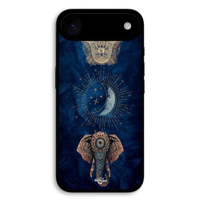 Coque de téléphone - MANIACASE - iPhone 17 Air - Silicone - Hamsa et Ganesha - Souple