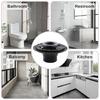 Drain Siphon Flange Coupling Shower Drain Base Flange Kit Floor Drain Connector Bathroom Accessory for Flange Pipeline