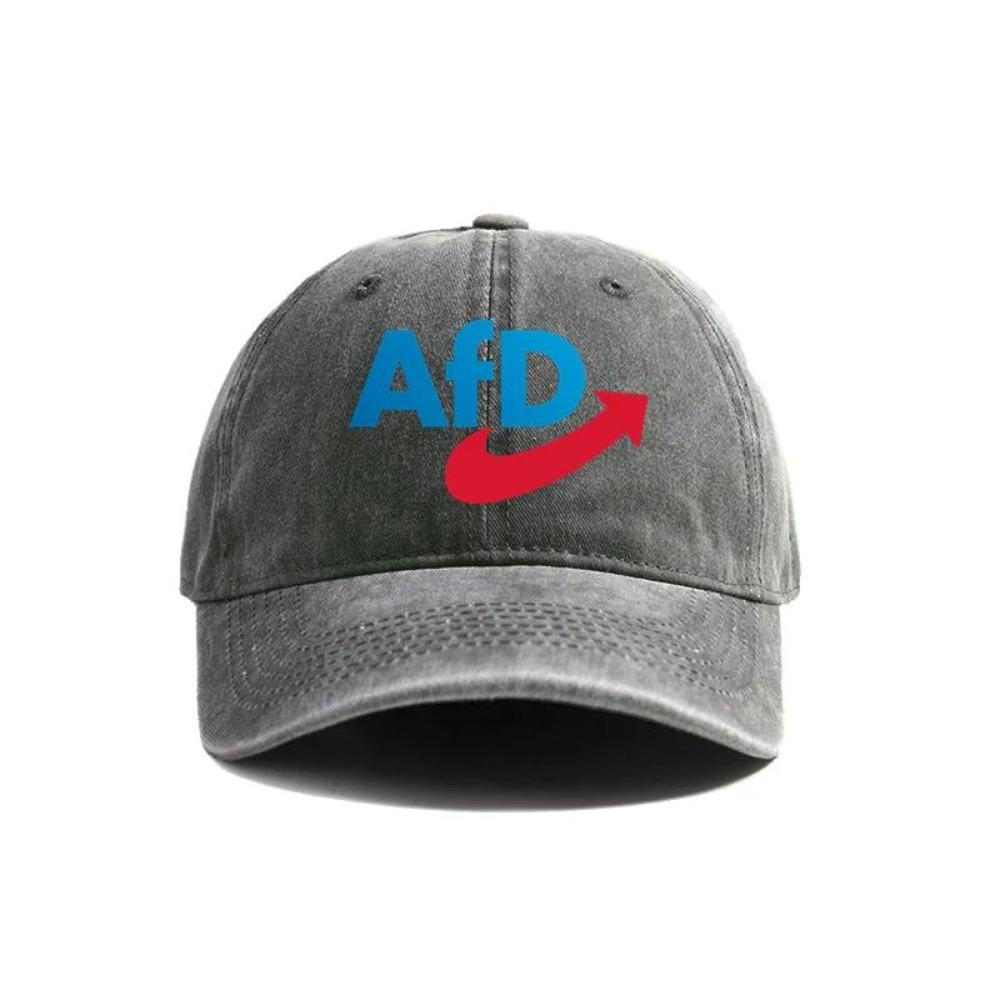 Alternative Afd Germany Baseball Cap Distressed Hats Cap Cool Afd Men Retro Outdoor Adjustable Hat Casual Versatile
