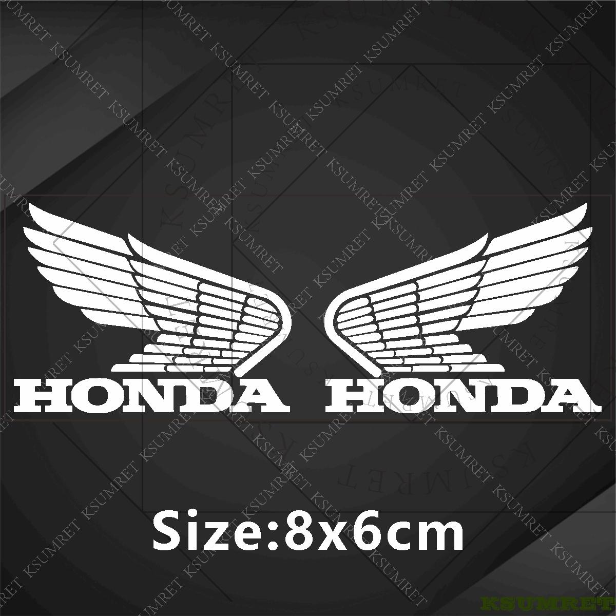 AAADG1 For 3D Honda Wing Stickers Motorcycle Stickers Decal Kit Helmet Fuel Tank Decals