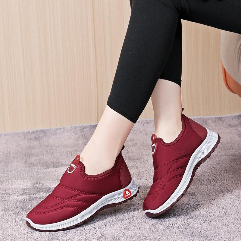 

Хлопковые ботинки женские зимние новые для среднего и пожилого возраста для ходьбы обувь для мамы горячая распродажа женская обувь бархатные теплые хлопковые ботинки женские 38