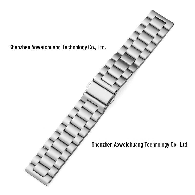 

Универсальный металлический ремешок из нержавеющей стали для часов Apple, Samsung, Huawei 22mm (no connectors)