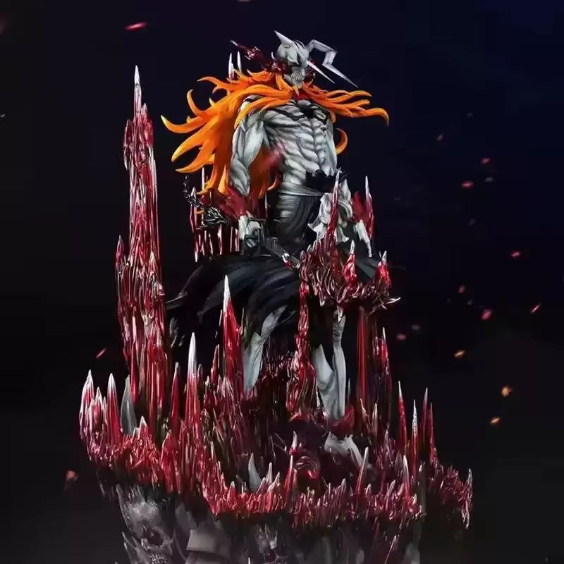 33cm Bleach Anime Action Figure Kurosaki Ichigo Ulquiorra Cifer Series Collectible Pvc Model Statue Children Toy Gift Poseable Articulated Scale