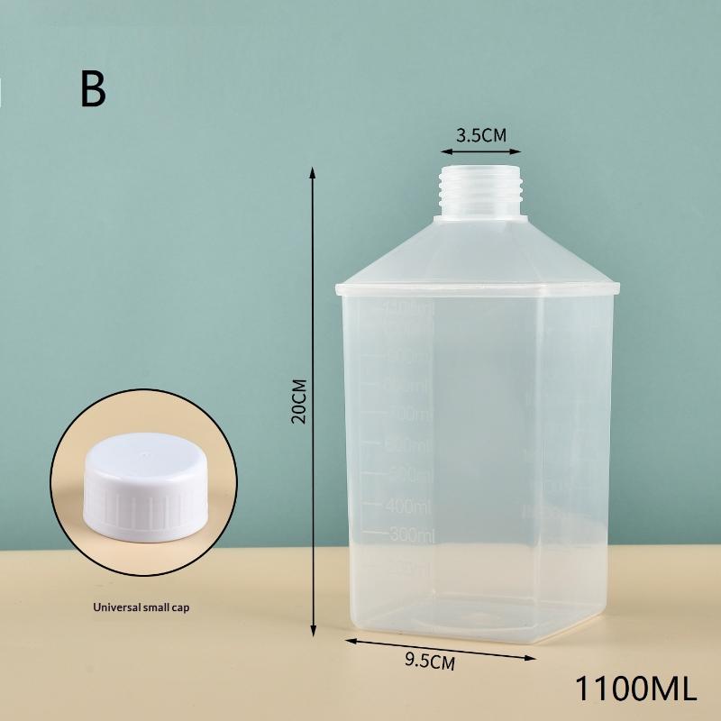 Multi Purpose Squeeze Bottle with Lid for Coffee Syrup Honey Ketchup Sauce Kitchen Dispenser for Food Prep Storage