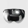 Universeller 3-Druckknopf-Visier für Motorrad-Offenhelm Windschutz Klapp-Auf-Ab-Linse Sonnenbrille Halbkopfhelm Visier Windschutz