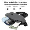 Fashiable Men's Chest Bag Sports Waist Bag Suitable for Sports Mountaineering Daily Life and Other Scenarios