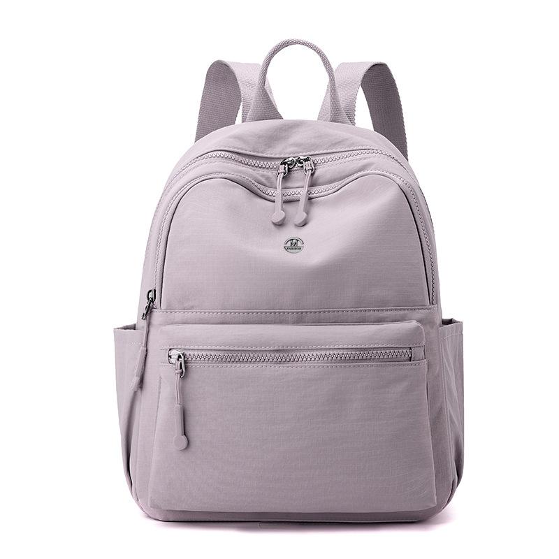 Schoolbag Outdoor Fashion Travel Nylon Cloth Versatile Backpack Lightweight New Large Capacity Fashion Small Backpack Backpack