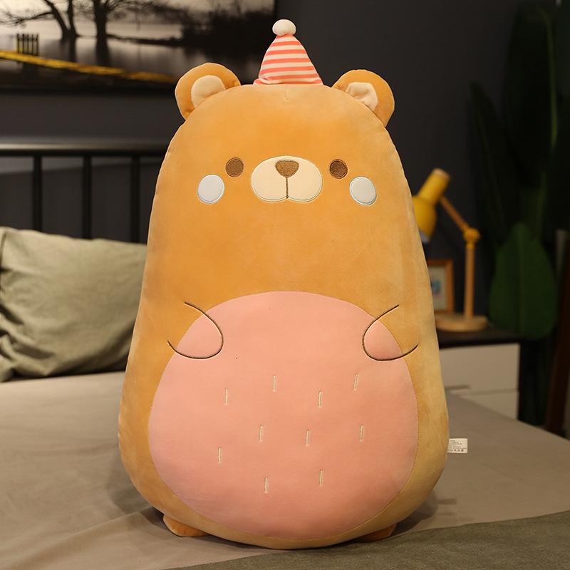 

Duck Dumpling Plush Animal Pillow - Cute and Fun Lumbar Cushion Gift Toy 60cm, 0.78kg