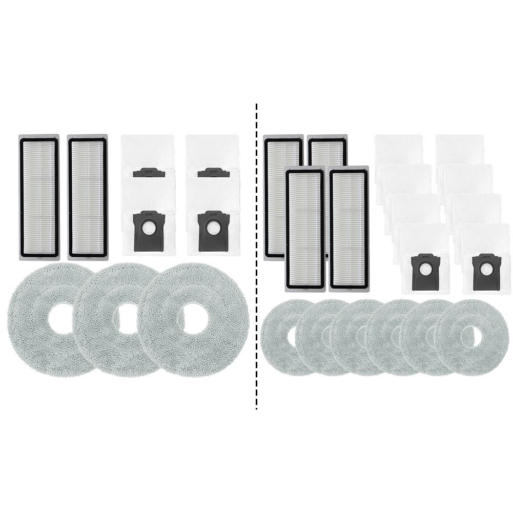 For Cecotec For Conga X100 / X100 For X-Treme Brush Filter Mop Cloth Dust Bag Replacement Parts Household Cleaning Tools