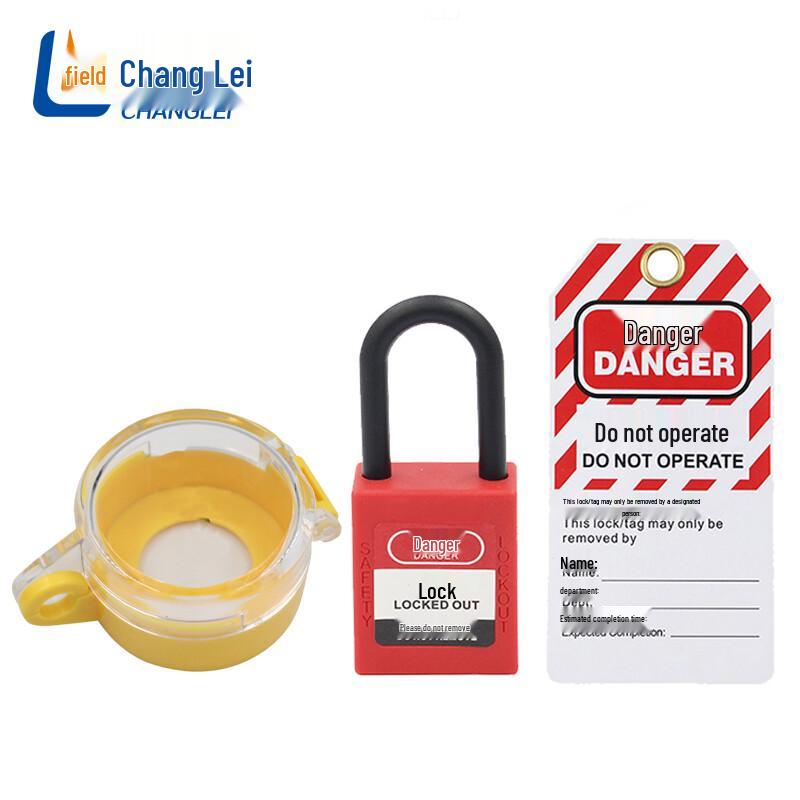 Industrial Emergency Stop Button Lockout Box