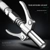 High-Pressure Self-Locking Grease Gun Nozzle with Pliers-Type Head for Manual/Electric/Pneumatic Applications