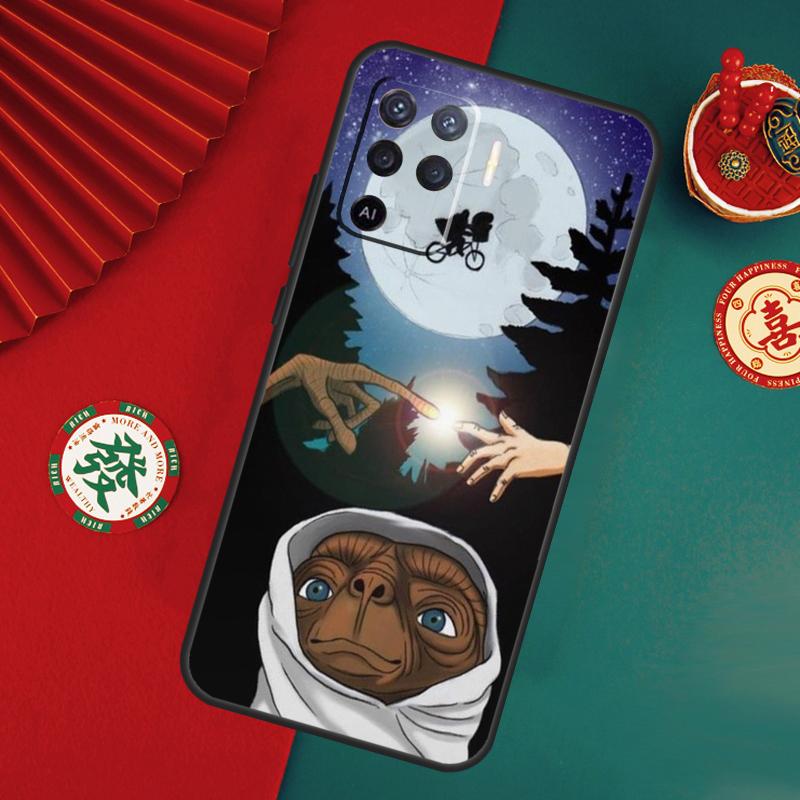 E.T. the Extra-Terrestrial Case For Oppo A78 A98 A58 A38 A18 A54 A74 A94 A80 A60 A40 A96 A76 A16 A15 A17 A57 A5 A6 Pro