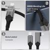 USB5 USB C to USB C Cable 80Gbps 16K@30Hz 240W Fast Charging USB C Data Cord Video Cable for Smartphone Laptops