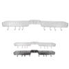 Wall Mounted Sink Caddy Water Resistant Foldable Sturdy Versatile Shower Rack Shelf Organizer for Ba