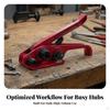 Manual Strapping Tool Portable Tensioner Hardened Steel
