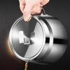 With Strainer Stainless Steel Oil Kettle 1.5/2L Grease Container Filter Oil Pitcher  Deep Frying