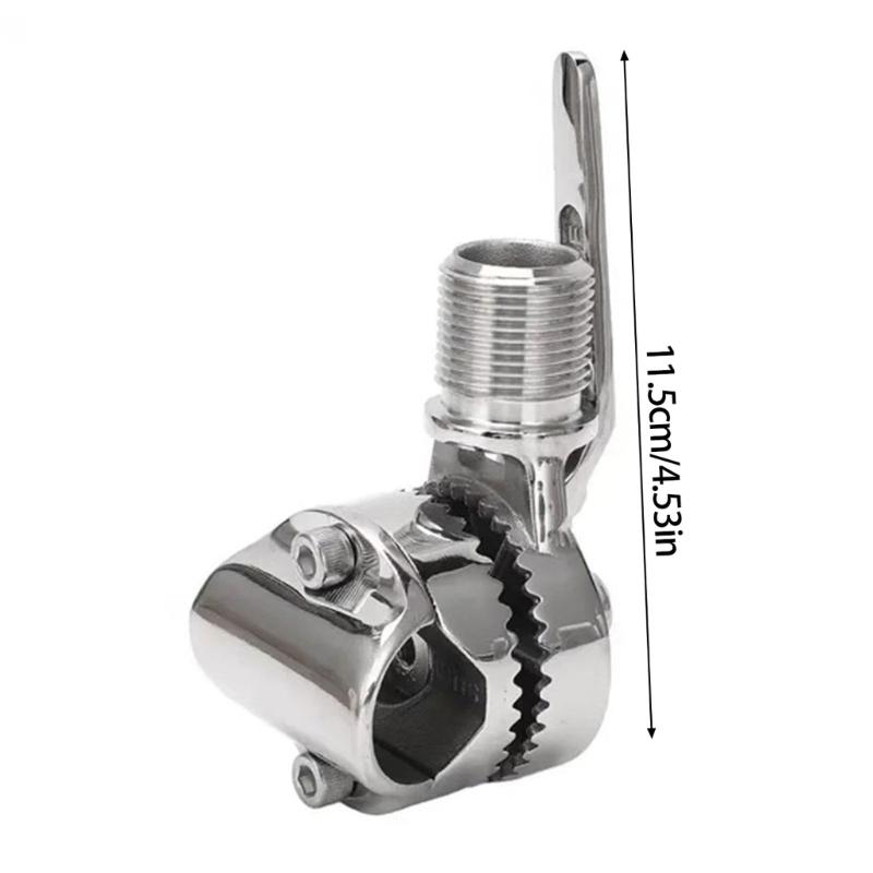 Oxidation Resistant Receiver Grip Base With Tool Regulator For Outdoor Marine Trailer Home Installation