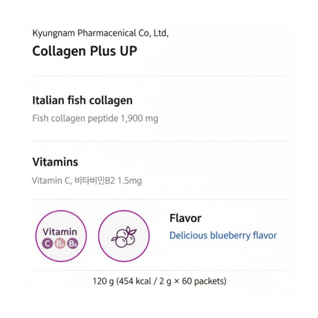 [NEW] Gyeol Collagen Plus Up 30/60sticks