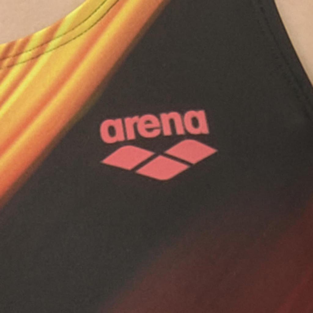 Arena AQUA EXA Fitness Size Padded for AS5FWF07L Women's Swimsuit, L, Easy-to-Wear Straps, Fit, Fitness,