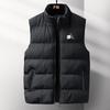 Unisex Autumn/Winter Vest - Trendy European & American Style Warm Sleeveless Jacket for Young Men