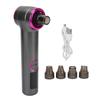 Blackhead Remover Tool Kit Pimple Comedones Removal Instrument Replaceable Vacuum Gray Blackhead Remover Kit