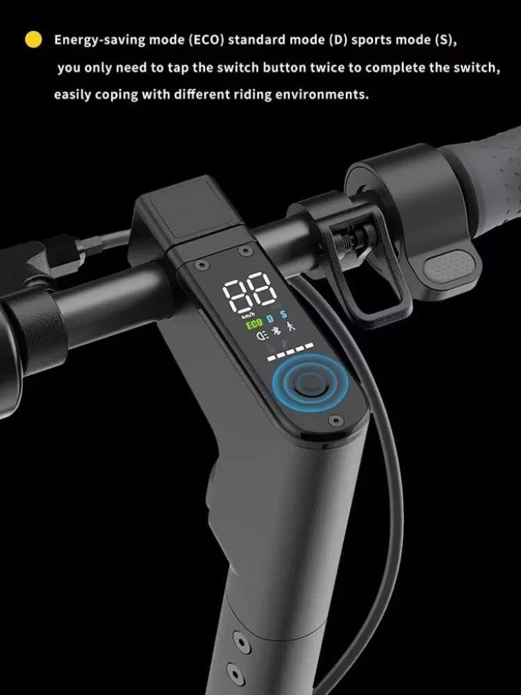 Emoko A19 Electric Scooter Foldable 500W 36V 15Ah 12 Inch Air Tires Folding E-scooter Hydraulic brake + E-ABS 35kmh