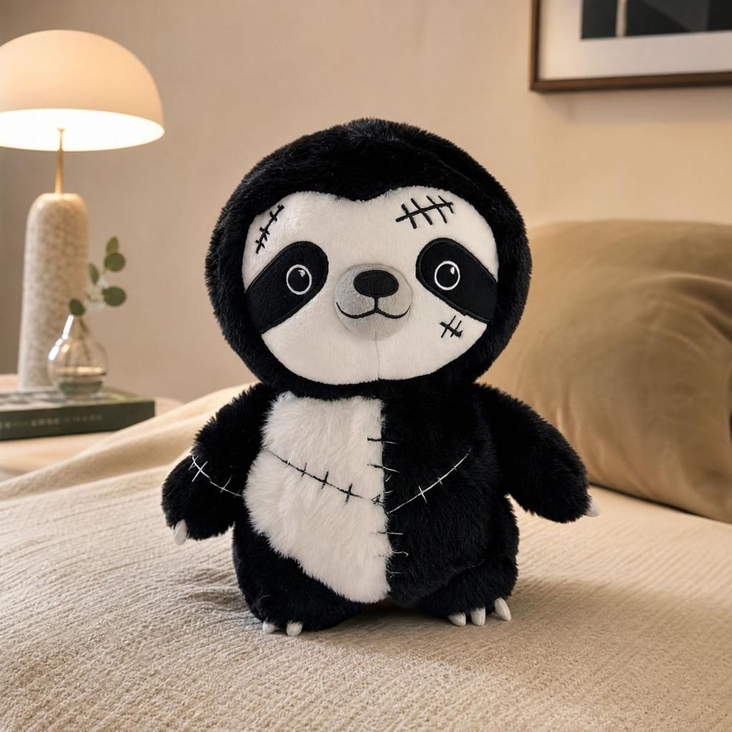 Sloth Plush Toy 25cm Stuffed Animal Soft Tagless Doll for Kids