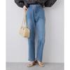 ROPE PICNIC Waist Revolution Denim Waist Shape Straight Denim Pants Blue 36 (44)