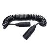 A82M-For Truck And Trailer Breakaway Electrical Plugs 7-Core Spiral Cable Semi-Trailer Connection Cable