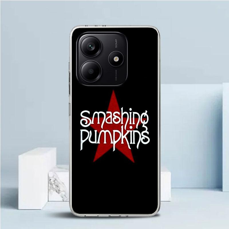 

Rock The Smashing Pumpkins Soft Cover for Xiaomi Redmi Note 15 14 13 12 Pro Plus Phone Case 14S 11S 11T 11E 10S 10 4G Pattern Sh Redmi Note 13 5G