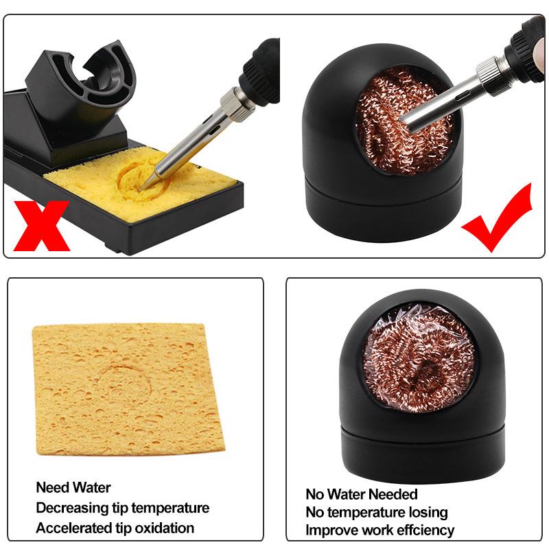 Soldering Iron Tip Cleaner & Desoldering Ball