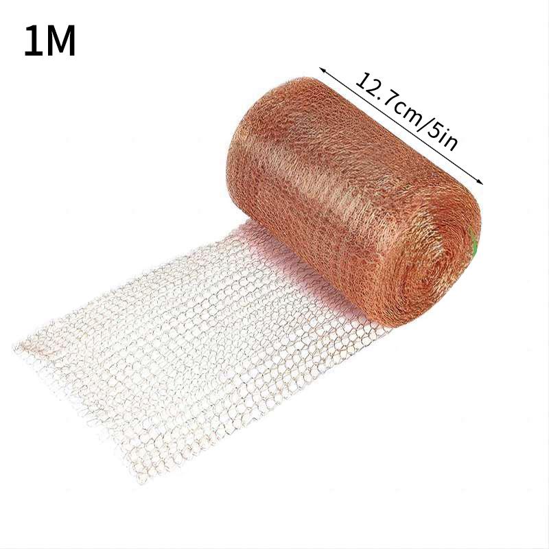 Anti Pest Copper Mesh Netting Sheet Corrosion Resistant Garden Durable Barrier Protecting Plant Pipe Snail Rodent Fencing Patch as picture