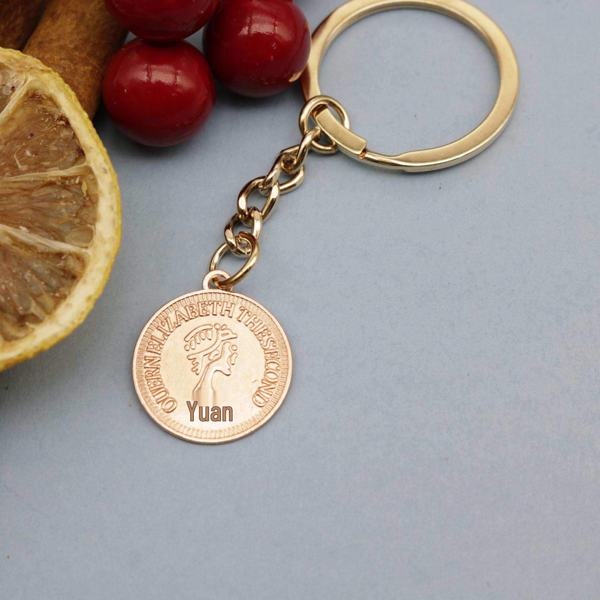 Beautiful Woman Head Keychain Pendant - Trendy Foreign Trade Jewelry