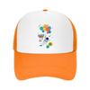 Playful Astronaut Orbit Adventure Gr Mesh Baseball Cap Casual Hat Outdoor  For Womens Unisex FeUnisex