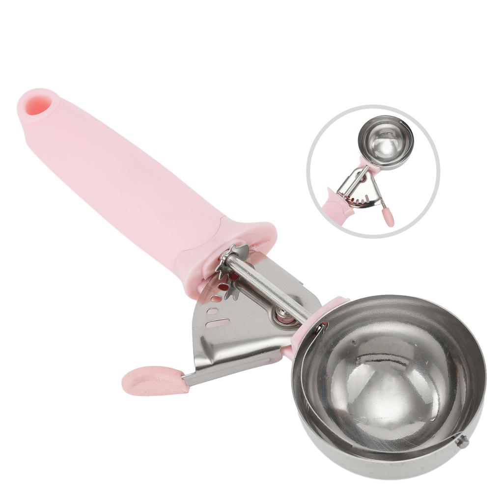 Ice Ball Maker Ice Cream Spoon 21.5*6cm Batter Black Easy To Hold Fruit Household Gadgets Long Handle Non-slip