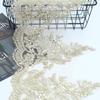 Car Bone Sequined Lace 25Cm Wide Wedding Dress Accessories Lace Gold Bead Lace Lace