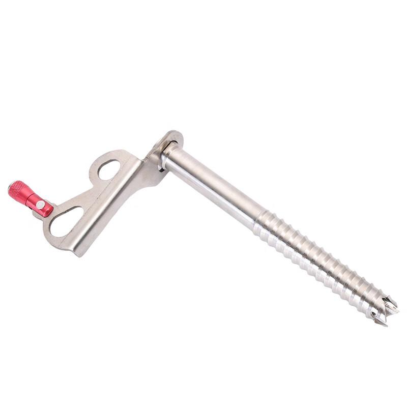 Tongtai Quick-Screw Stainless Steel Ice Anchor 7cm