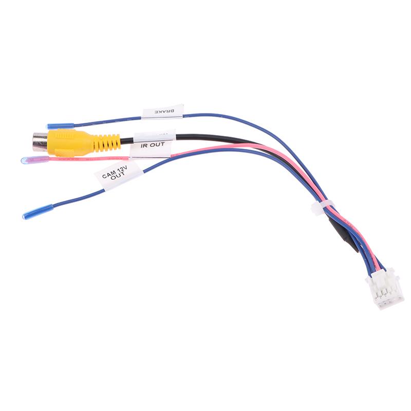 

1 шт. для автомобильного стерео радио DVD радио монитор кабельный разъем 10-контактный адаптер кабеля камеры заднего вида RCA A2