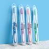 American X-brush Soft Bristle Adult Toothbrush with Independent Packaging for Travel