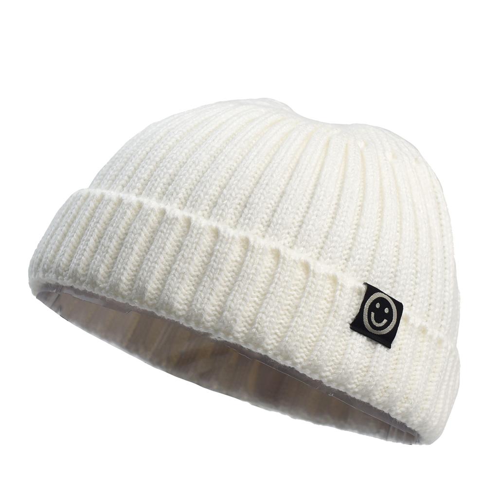 Módní Hip Hop Čepice Pletená Čepice Pánská Čepice Skullcap Dámská Zimní Teplá Bez Kšiltu Volná Melonová Čepice Manžeta Docker Rybářská Čepice
