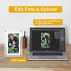 5 Inch Acrylic Digital Photo Frame 1000mAh IPS Screen Motion Frame High Definition Intelligent Electronic Album