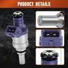 1439800 A2C59514053 13537546245 Connector Fuel Injector for BMW 330xi E46 L6 3.0L 2001-2004 Auto Parts