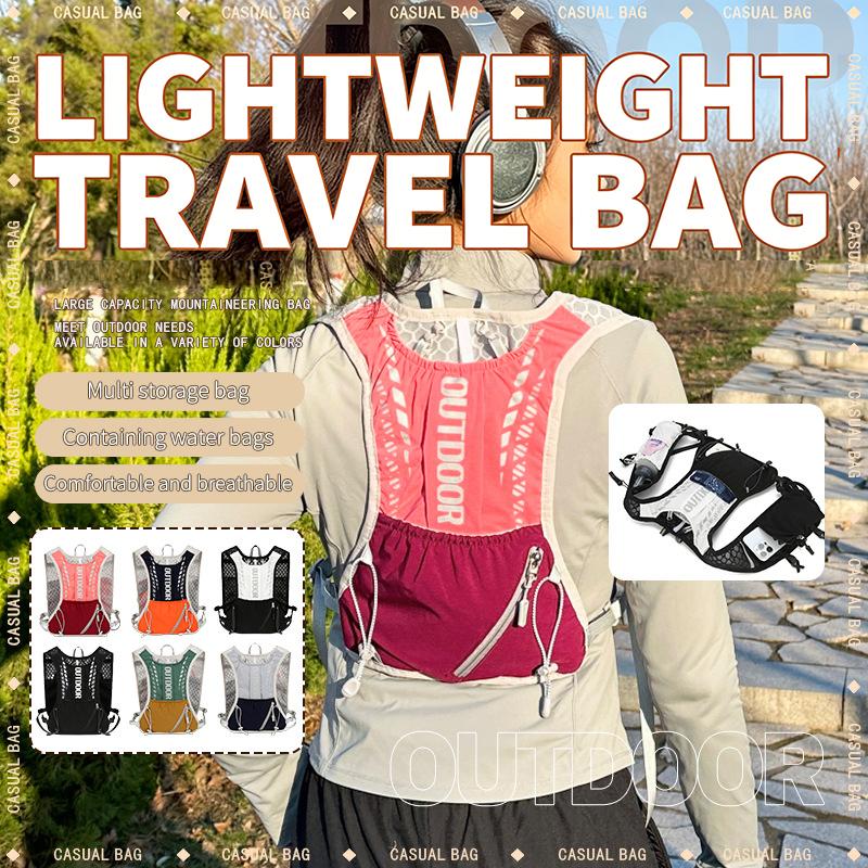 Running Hydration Vest Reflective Cycling Backpack Bicycle Bags Outdoor Sport Climbing Hiking Road Bike Hydration Backpack