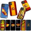 Handyhülle Spanien Flagge Gelb Rot Hülle für Xiaomi Redmi Note 15 11 9 10 Pro Plus A5 9A 9T 10A 10C 9C NFC 15C 8T Case