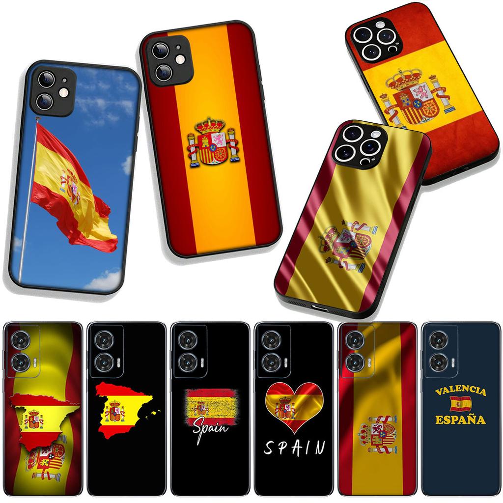 Handyhülle Spanien Flagge Gelb Rot Hülle für Xiaomi Redmi Note 15 11 9 10 Pro Plus A5 9A 9T 10A 10C 9C NFC 15C 8T Case