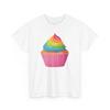 Rainbow Cupcake - Graphic Gildan Cotton Tee