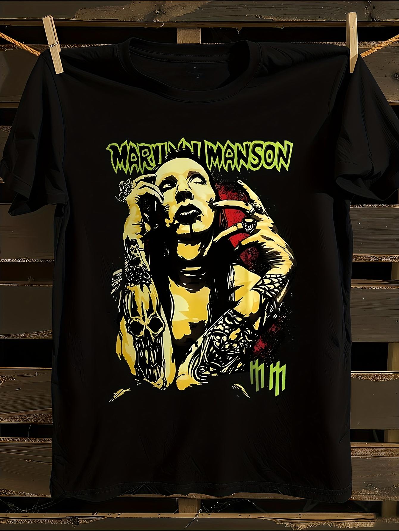 Marilyn Manson Official Logo T-shirt S